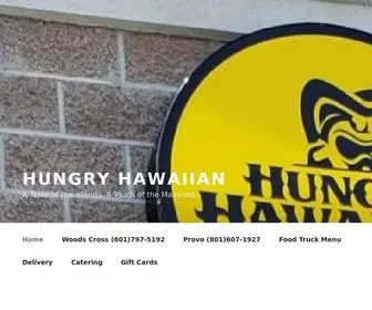 Hungryhawaiian.com(A Taste of the Islands) Screenshot