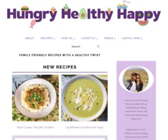 Hungryhealthyhappy.net(Hungryhealthyhappy) Screenshot