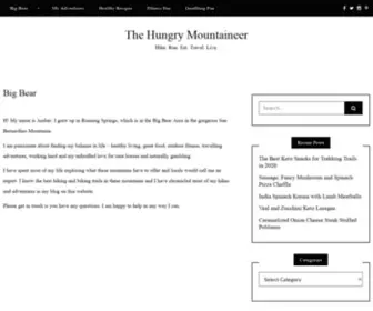 Hungrymountaineer.com(Big Bear Life Adventures with the Hungry Mountaineer) Screenshot