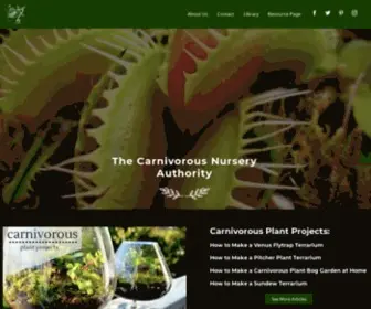 Hungryplant.com(Your Carnivorous Plant Nursery) Screenshot