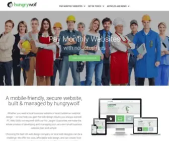 Hungrywolf.co.uk(Web) Screenshot