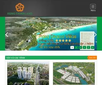 Hungthinhlandsaigon.com(TRANG CHỦ) Screenshot