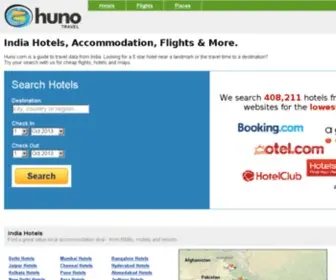 Huni.co.in(Cheap Flights) Screenshot