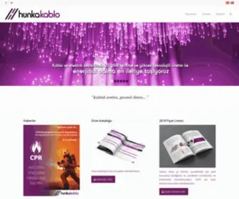 Hunkakablo.com(Hünka Kablo) Screenshot