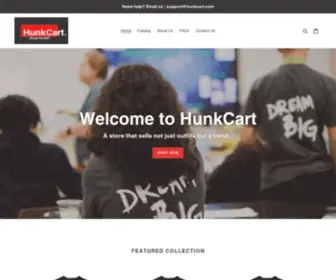 Hunkcart.com(HunkCart) Screenshot