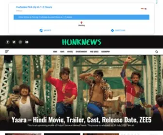 Hunknews.com(HunkNews) Screenshot