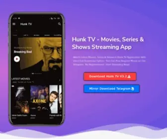 Hunktvapk.com(Hunk TV APK) Screenshot