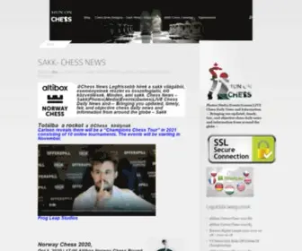 Hunonchess.com(Chess News) Screenshot