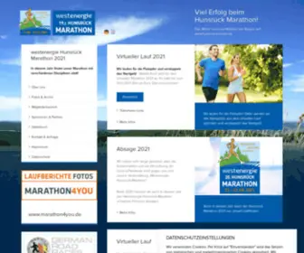 Hunsrueck-Marathon.de(Dokument verschoben) Screenshot