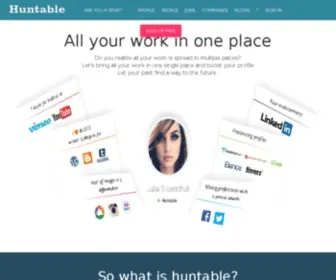 Huntable.net(Huntable) Screenshot