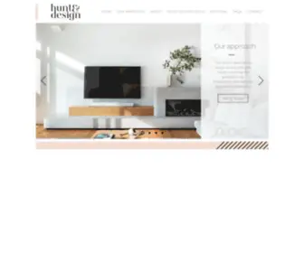 Huntanddesign.com.au(Interior Designer based in Sydney) Screenshot