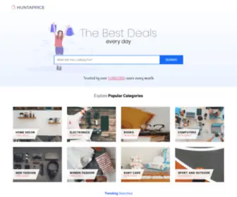 Huntaprice.com(Huntaprice) Screenshot