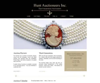 Huntauctioneersinc.com(HOME) Screenshot