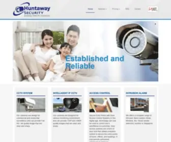 Huntaway.com.sg(Surveillance Camera Security System Singapore) Screenshot