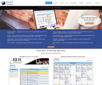 Huntcal.com(Hunt Calendars) Screenshot