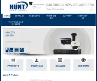 Huntcctv.com(Building a New Secure Era) Screenshot