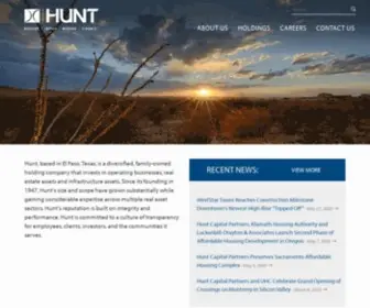 Huntcompanies.com(Hunt Companies) Screenshot