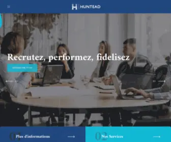 Huntead.com(ACCEUIL) Screenshot