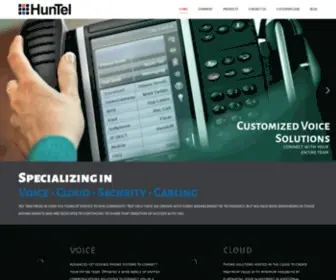 Huntelcommunications.com(Communications) Screenshot