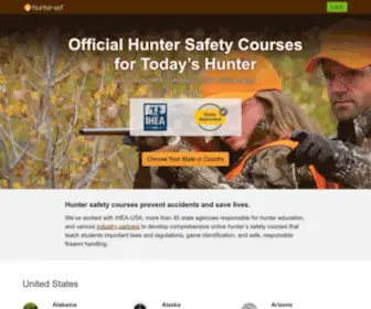 Hunter-ED.com(State-Approved Hunter Safety Courses) Screenshot