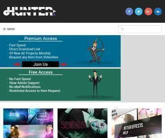 Hunterae.com(Premium After Effects Projects for Free) Screenshot