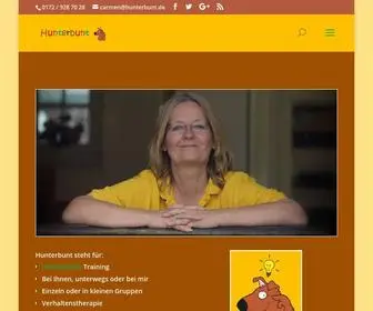 Hunterbunt.de(Hundetraining mit Click) Screenshot