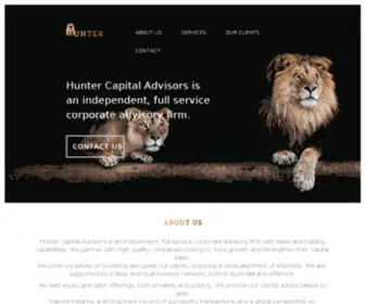 Huntercap.com.au(Huntercap) Screenshot