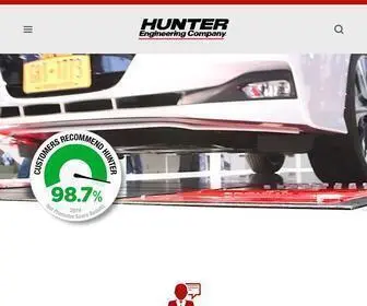 Hunter.com(Hunter Engineering) Screenshot