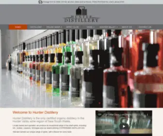 Hunterdistillery.com.au(Hunter Distillery) Screenshot