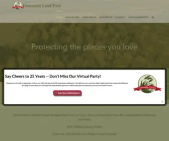 Hunterdonlandtrust.org(Protecting the places you love) Screenshot