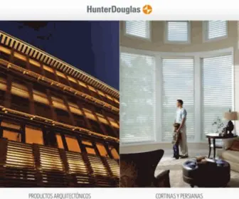 Hunterdouglas.cl(Hunter Douglas Chile) Screenshot