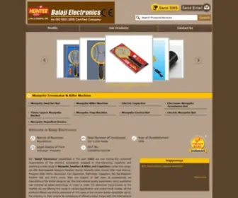 Huntermosquitotrap.com(Balaji Electronics) Screenshot