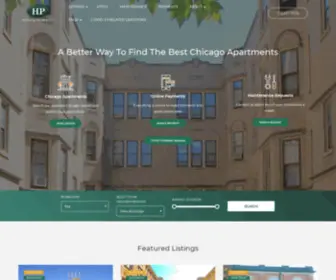 Hunterprop.com(Apartments for Rent in Chicago) Screenshot