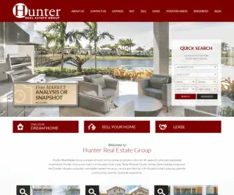 Hunterrealestategroup.com(Houston Real Estate) Screenshot