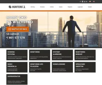 Hunters.pl(Agencja ochrony) Screenshot