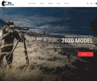 Huntersarenas.com(Hunters ammunitions center) Screenshot