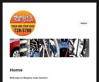 Huntersautoservice.com(Best Service in Walworth County) Screenshot