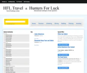 Huntersforluck.com(Online booking hunting) Screenshot