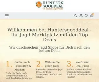 Huntersgooddeal.com(Willkommen bei Huntersgooddeal) Screenshot