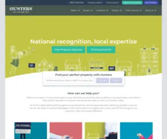 Huntersgroup.co.uk(Hunters) Screenshot