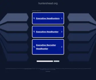 Huntershead.org(Cacciatori di teste) Screenshot
