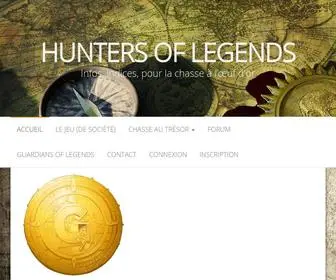 Huntersoflegends.com(Guardians Of Legends) Screenshot