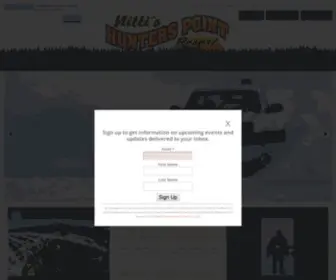 Hunterspointresort.com(Mille Lacs Lake Resort) Screenshot