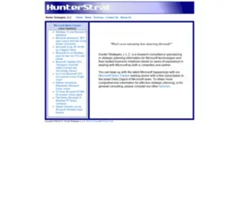 Hunterstrat.com(Hunter Strategies) Screenshot
