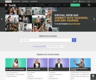 Huntertafe.edu.au(TAFE NSW Choose from hundreds of courses) Screenshot