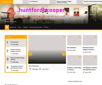 Huntfordbcooper.com(Home improvement) Screenshot