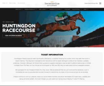 Huntingdon-Racecourse.co.uk(Huntingdon Racecourse) Screenshot