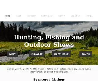 Huntingfishingandoutdoorshows.com(Hunting Fishing and Outdoor Shows) Screenshot