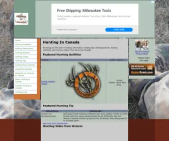 Huntingincanada.com(Huntingincanada) Screenshot