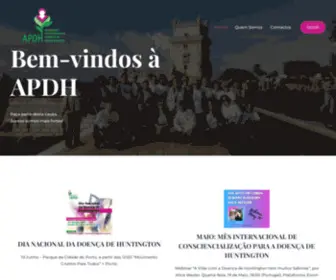 Huntington-Portugal.com((APDH)) Screenshot